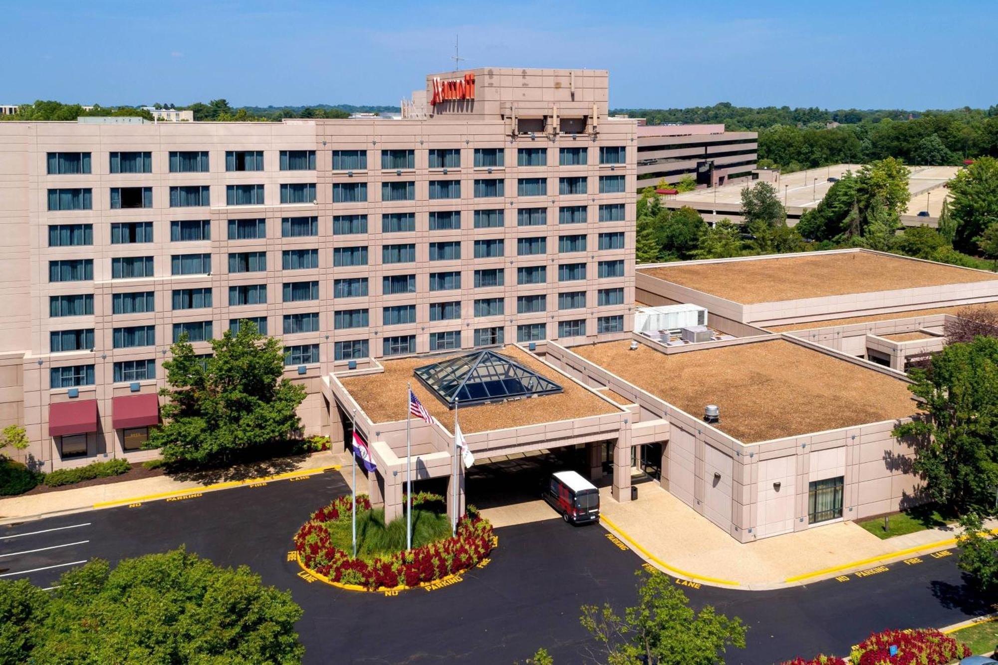 Marriott St. Louis West Hotell Chesterfield Exteriör bild